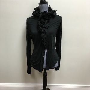 Ralph Lauren Ruffled Cardigan